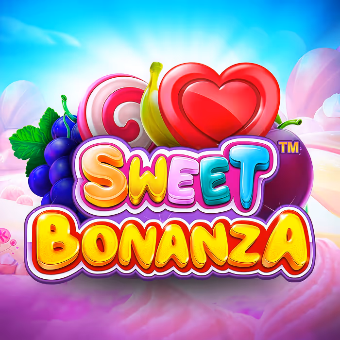 Sweet Bonanza - Tumbling reels slot featuring candy symbols and multipliers up to 21,100x