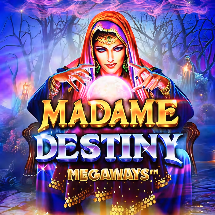 Madame Destiny - Fortune teller themed slot with mystical symbols and bonus rounds